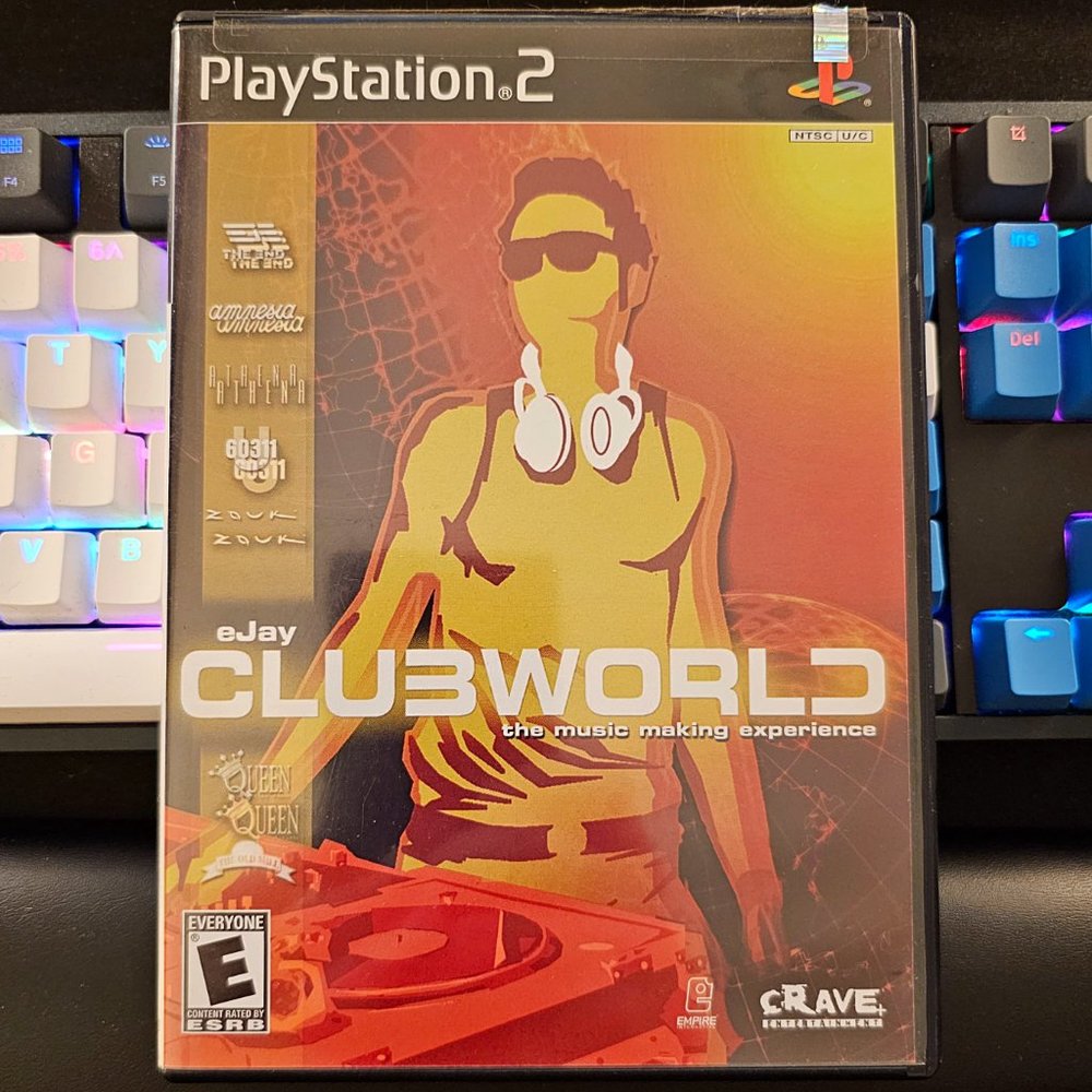 PS2 EJay Clubworld for PS2, good condition - Playstation 2